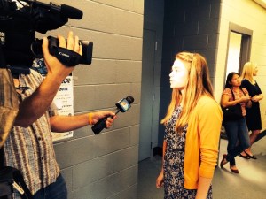 Teen from West Springfield High School discusses the human trafficking awareness and prevention efforts at her high school.