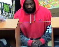 Surveillance photo of Reston bank robbery, 12/29/14