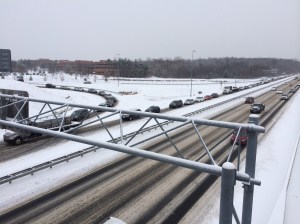 Slick ramp 28 NB/Westfield Blvd.