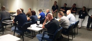 Officers experience "voices" during class exercise