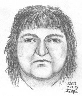 Composite Sketch for suspicious female